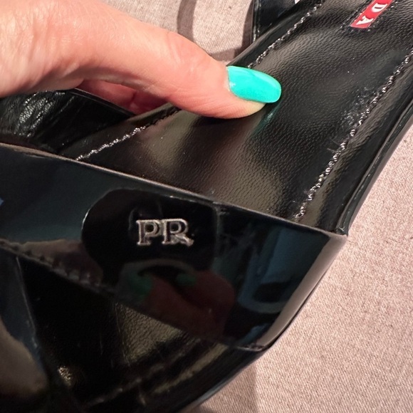 Prada Patent Leather Sandal - Picture 6 of 6